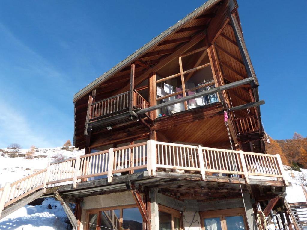Chalet Panoramique Château-Ville-Vieille Buitenkant foto