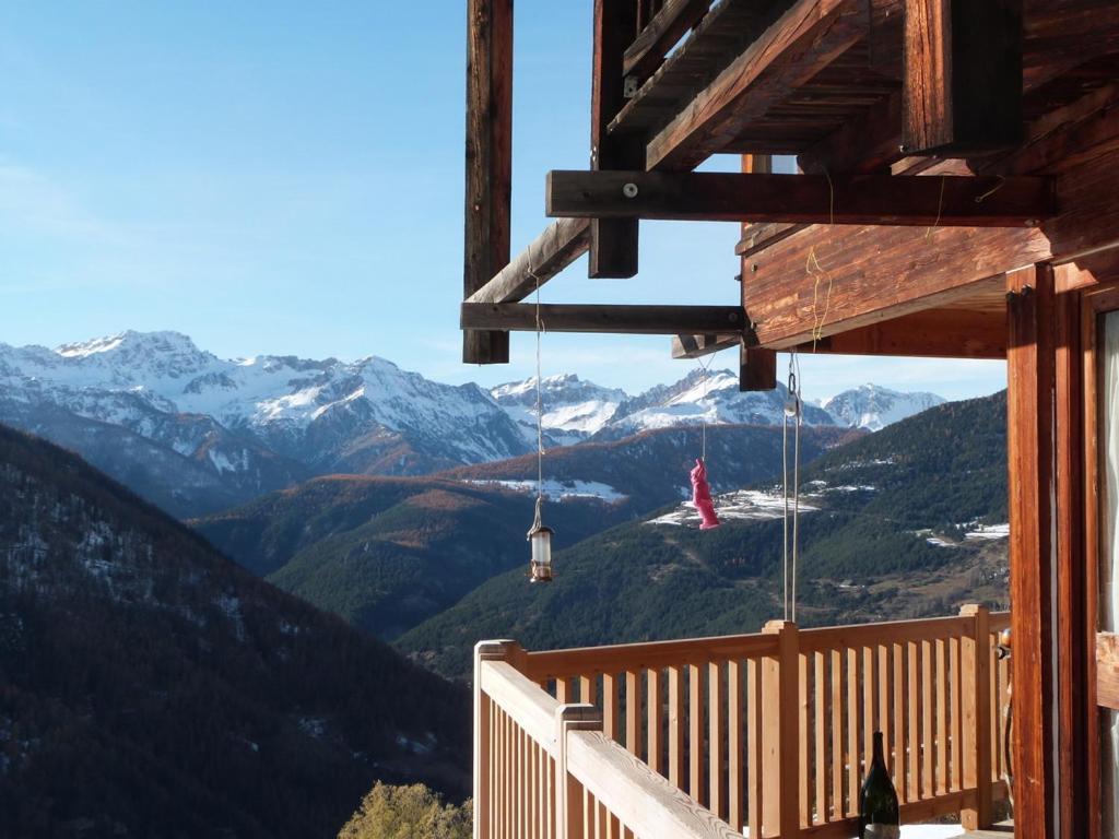 Chalet Panoramique Château-Ville-Vieille Buitenkant foto