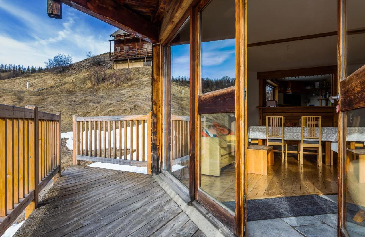 Chalet Panoramique Château-Ville-Vieille Buitenkant foto